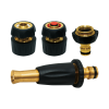 AQUA FITT BRASS SPRAY NOZZLE SOFT SET 4P