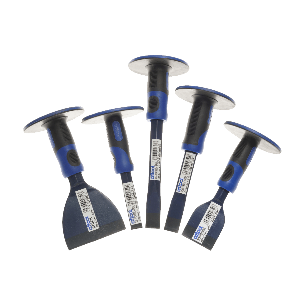 CHISEL AFTOOL COLD FLAT 300X25MM W/GRIP