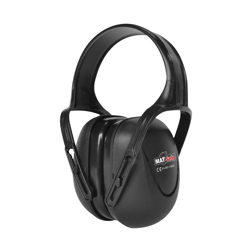 EARMUFF MATSAFE BLACK CUP 29dB