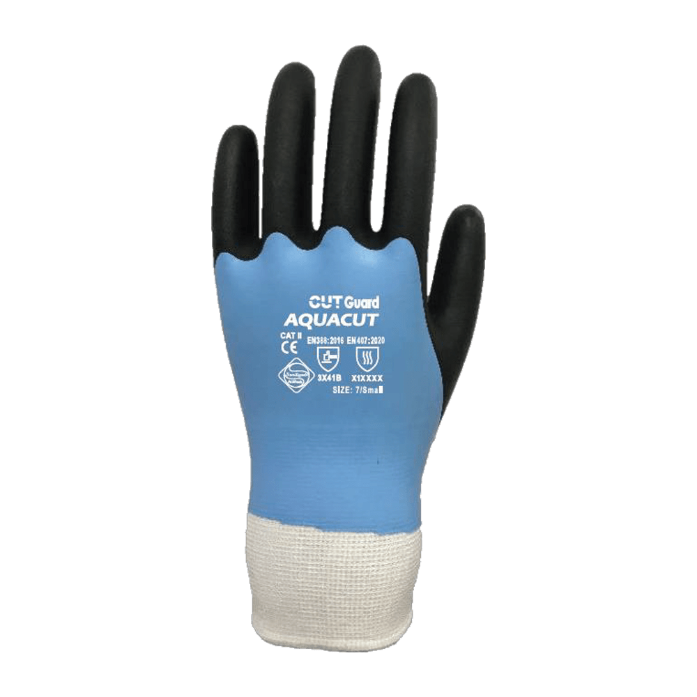 GLOVE AQUACUT BLUE S09 LARGE