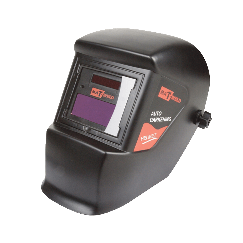 HELMET MAT AUTO-DARK NON-ADJ BLACK