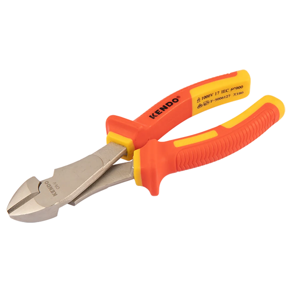 PLIER KENDO HD DIAG CUTTER 180MM 1000V