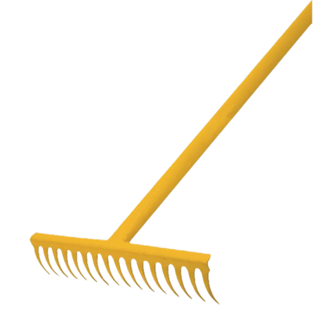 RAKE MTS ALL STEEL 16 TOOTH