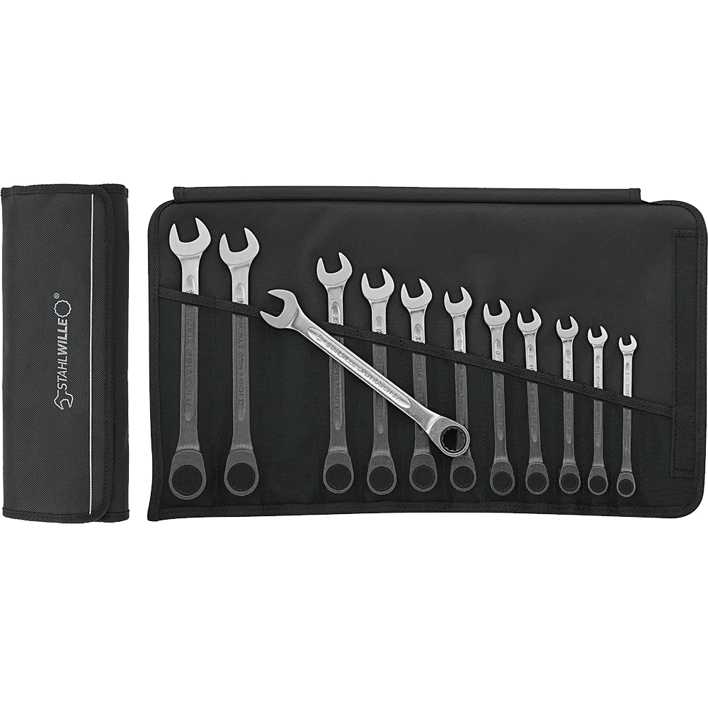 S/WILLE SPANNER RATCHET SET 12 PCE