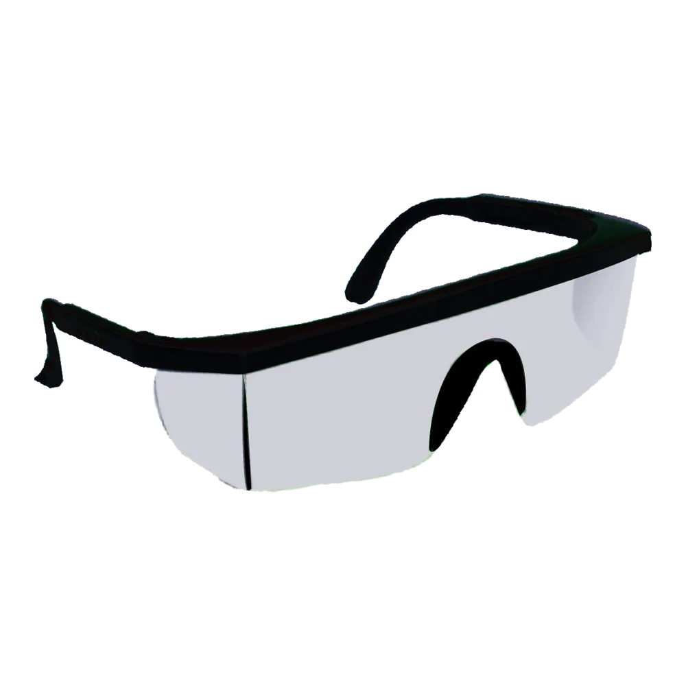 SPECTACLE MATSAFE CLEAR BLACK FRAME EN