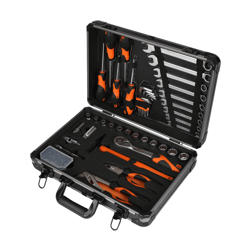 TOOL SET MECHANICS 76PC KENDO