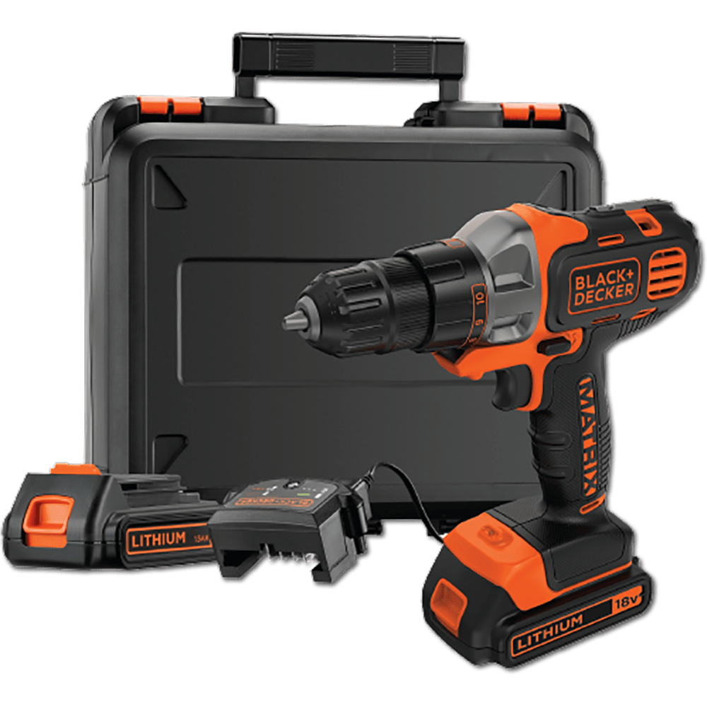 B/DECKER MULTIEVO DRILL 18V STARTER SET