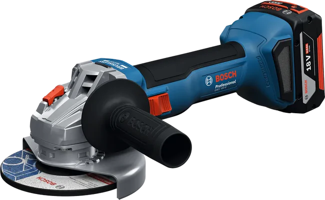 Bosch 125mm Cordless Angle Grinder - 18V-8