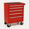 TOOL TROLLEY GED RED 6 DRAWER 218 PCE
