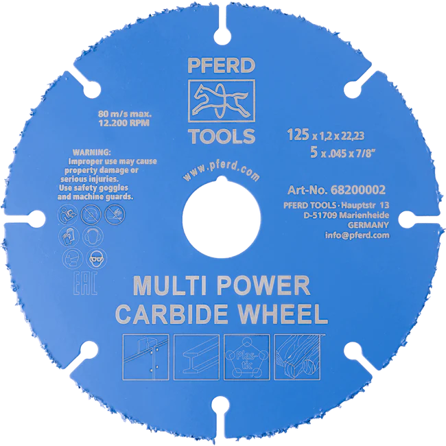 PFERD 125mm Multi Power Carbide Wheel