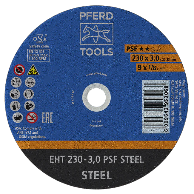 PFERD Cut-Off Wheel 230 x 3.0 x PSF STEEL