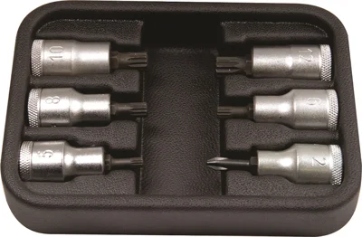 SOCKET GEDORE SPLINE SET 1/2 INX19
