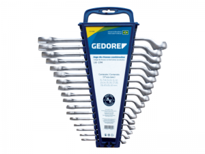 SPANNER GEDORE COMB 1B SET 1B/17M 6-22