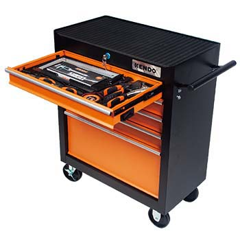 TOOL TROLLEY KENDO 5 DRAWER 113PC