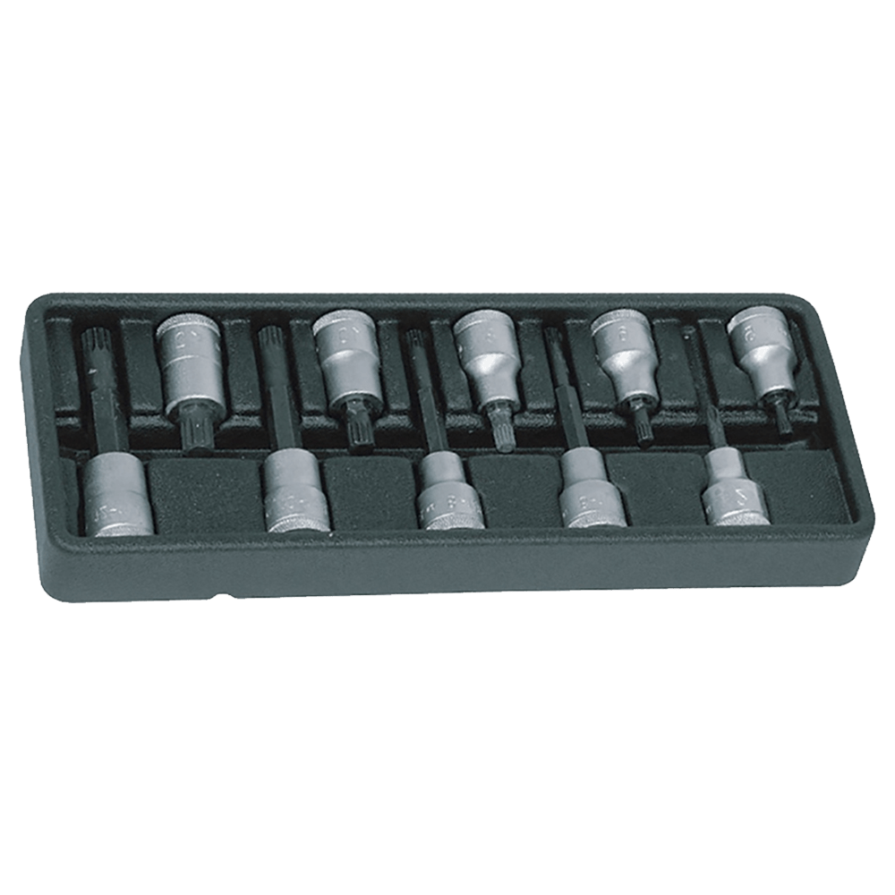 SOCKET GEDORE SPLINE SET 1/2 INX19PM 5D