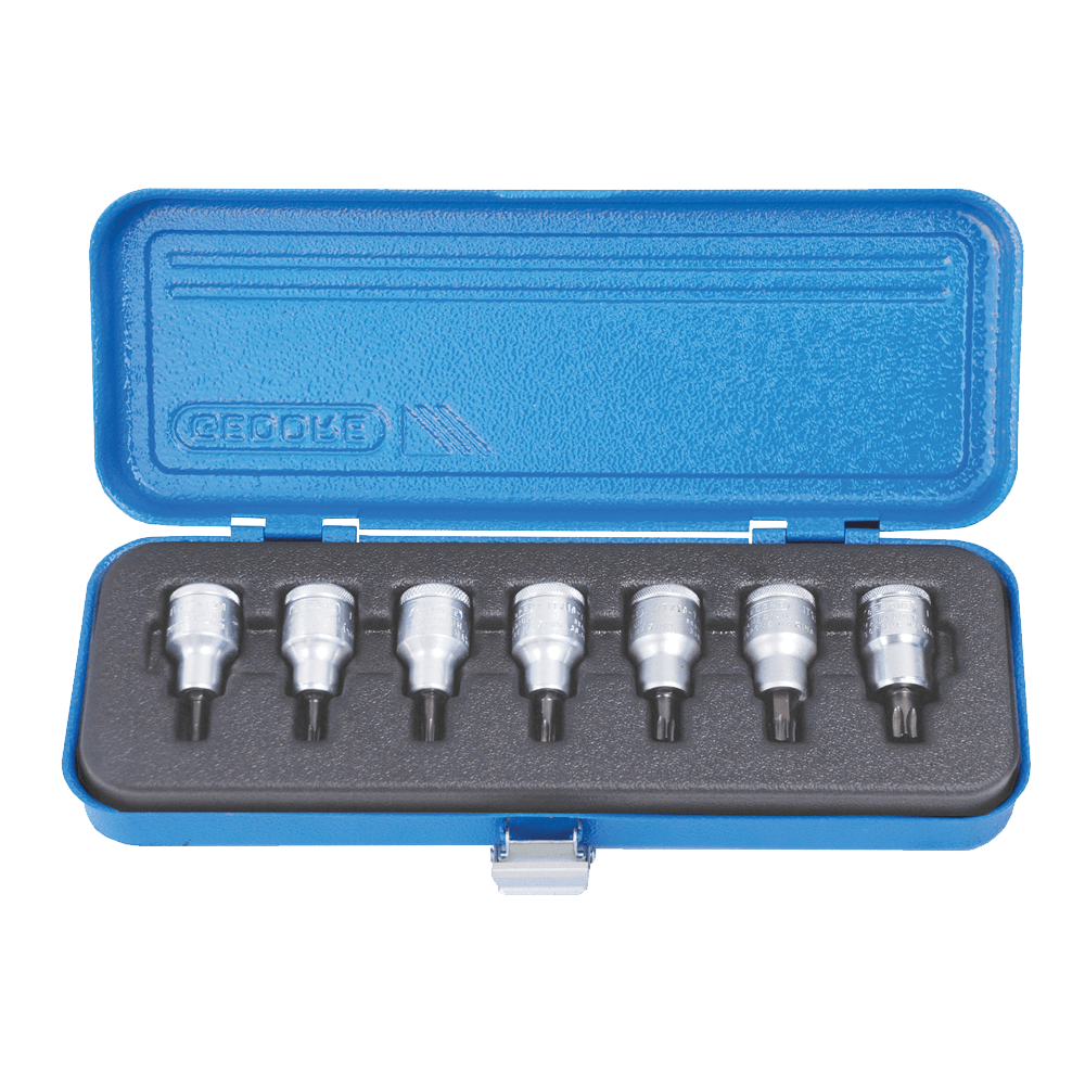 SOCKET GEDORE SET TORX 1/2 ITX19-MT